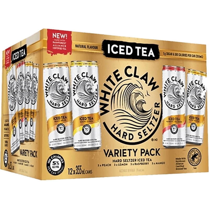 White Claw Iced Tea Variety 12 Pack